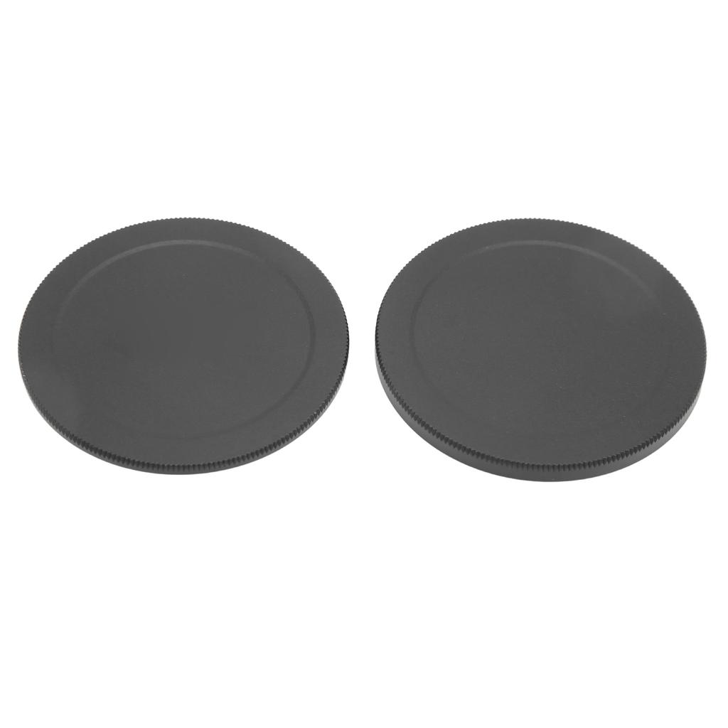 Camera Metal Filter Cover Dustproof Scratchproof 52mm/2.0in Portable Aluminum Alloy Material Front Rear Lens Cover