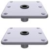 Saltwater Resistant Boat Seat Base Swivel Boat Seat Pin Post Socket  Fishing Pontoon Boat