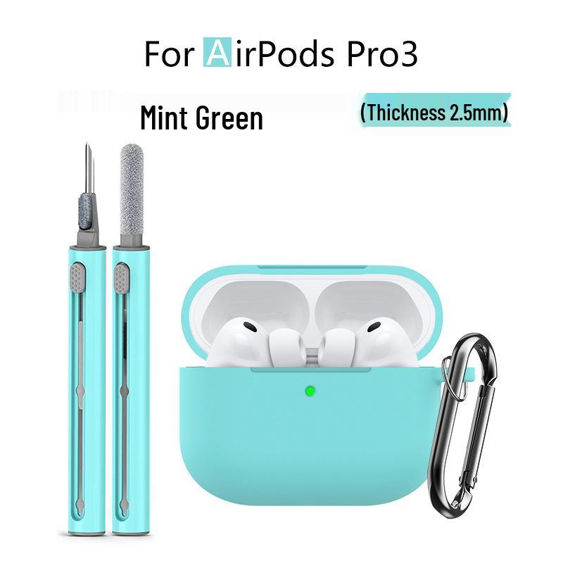 Compatible with Apple AirPods Pro 3 Silicone Protective Case, Bluetooth Earphone Cover