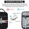 Borsa Termica Pranzo Personalizzata Top Gun Maverick Donna Borsa Frigo Termoisolata Pranzo per Bambini Scuola