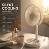 Adjustable Angle USB Fan Foldable Mini Electric Fan Energy Saving Desktop Fan  Dormitory