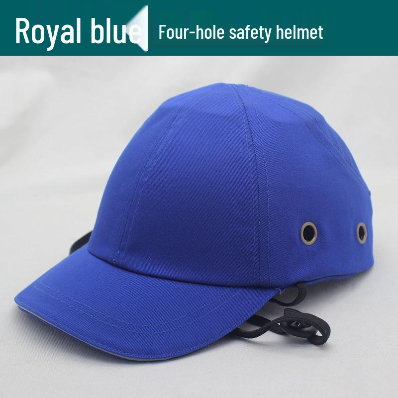 Breathable ABS Safety Helmet with Duckbill Design - Lightweight, Anti-Smash & Collision Protection for Work Environments