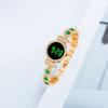 Retro Touch Digital Wrist Watches Elegant Rhinestone Wristwatch Women's Electronic Watch  Women