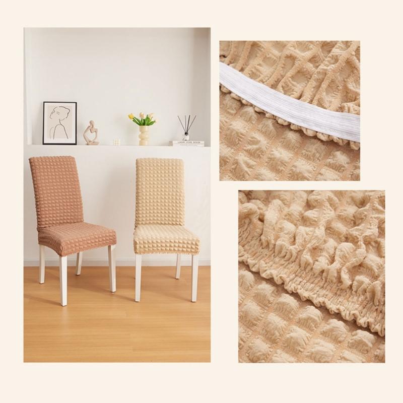 Dining Room Chair Covers Elastic Removable Washable Chair Covers for Kitchen Hotel Wedding Banquets Christmas Party