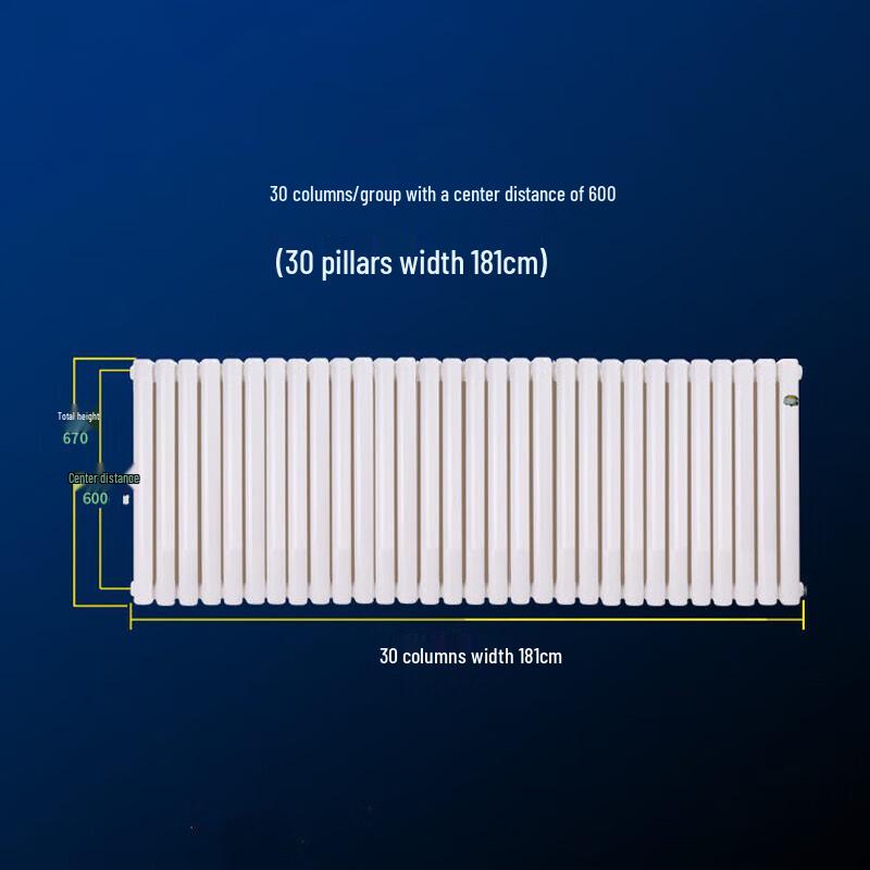 Yizhu Wall-Mounted Steel Hydronic Radiator