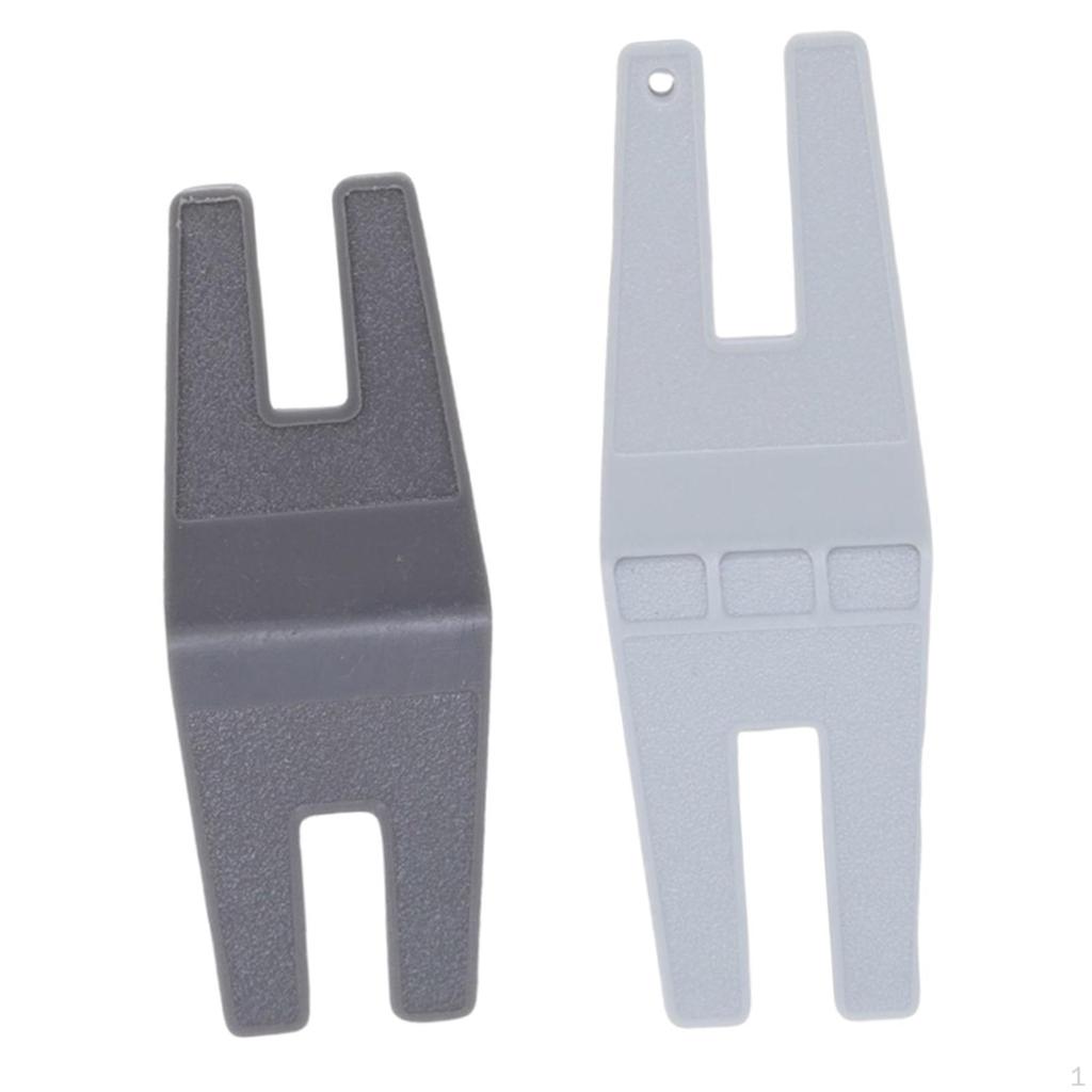 2x Seam Jumper Tool Jumping Button Sewing Machine Accessory Multipurpose Clearance Plate