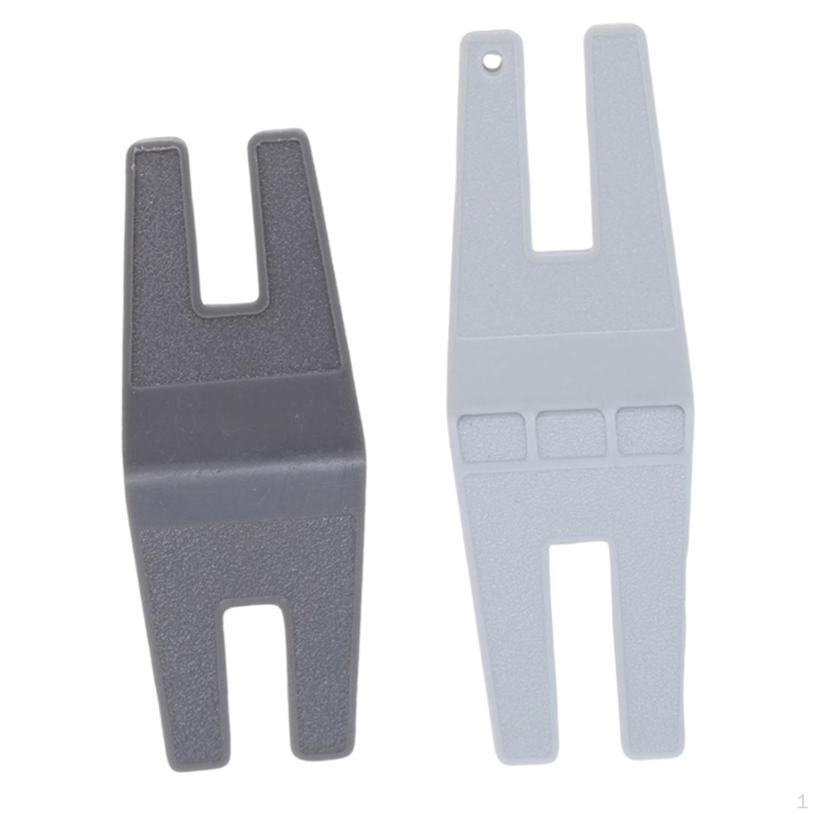 

2x Seam Jumper Tool Jumping Button Sewing Machine Accessory Multipurpose Clearance Plate