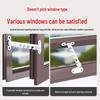 Child Safety Window and Door Lock: Universal Windproof No-Punch Limiter for Inward & Outward Opening Windows