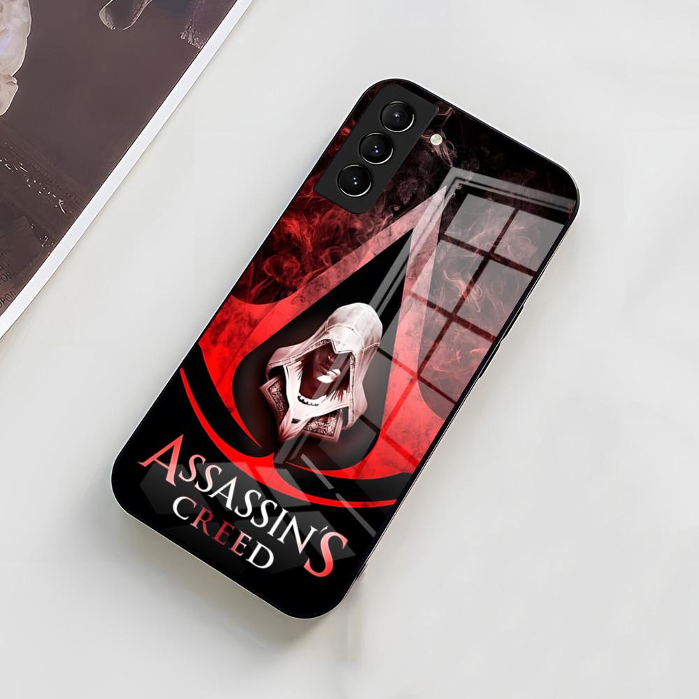 A-Assassins Game C-Creed Etui na telefon do Samsung A56 A36 A26 A16 A15 A25 A35 A55 A14 A34 A24 A54 Szklane Etui