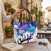  Watercolor Antler Print Tote Bag Stylish Casual Carryall for Daily Use
