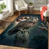 Owl Moon Rug Floor Mat for Living Room or Bedroom Soft and Comfortable Carpet a Gift for Birthday and Holiday.NFF0928460