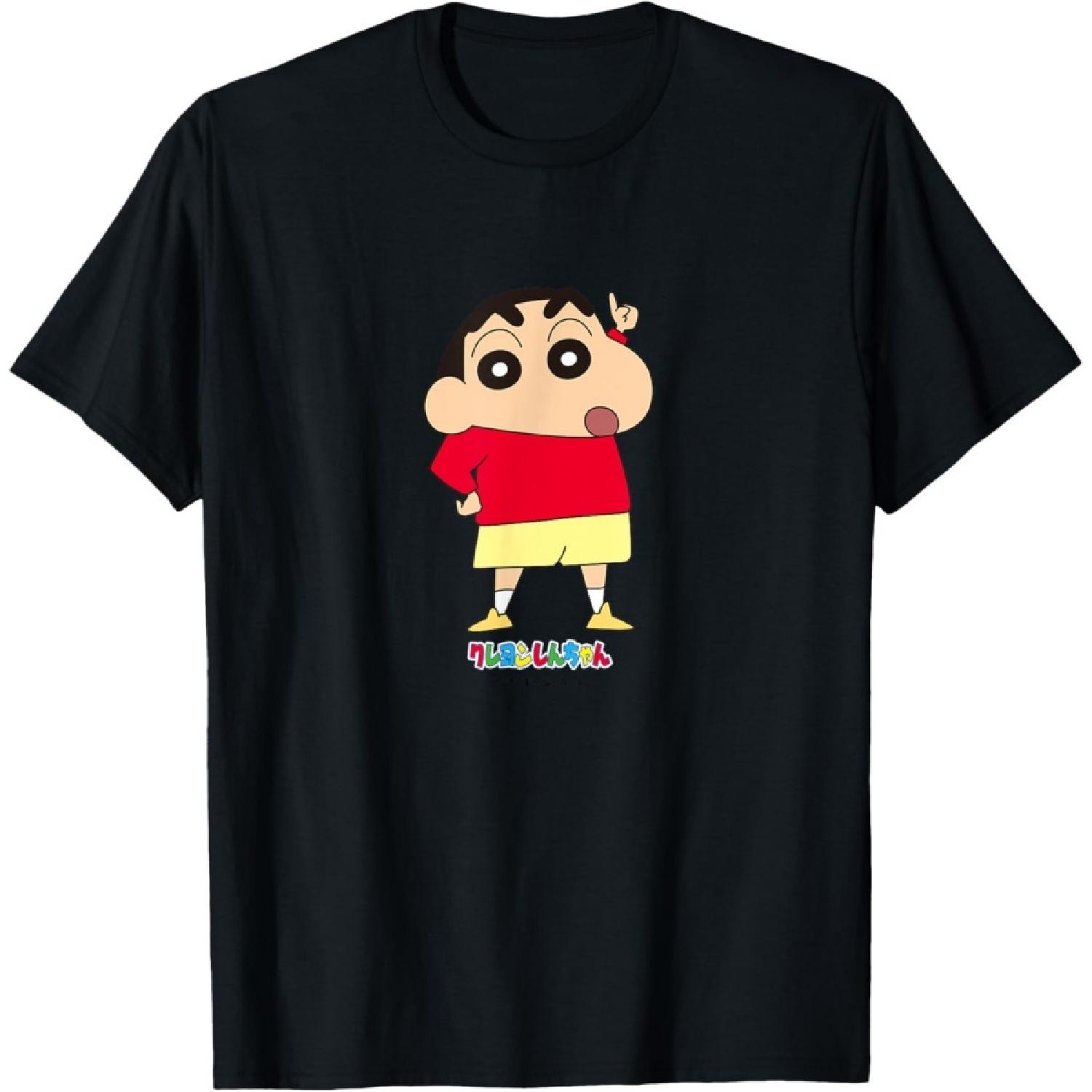 Crayon Shin-chan Shin-chan is a popular person T-Shirt XXXXXL чёрный
