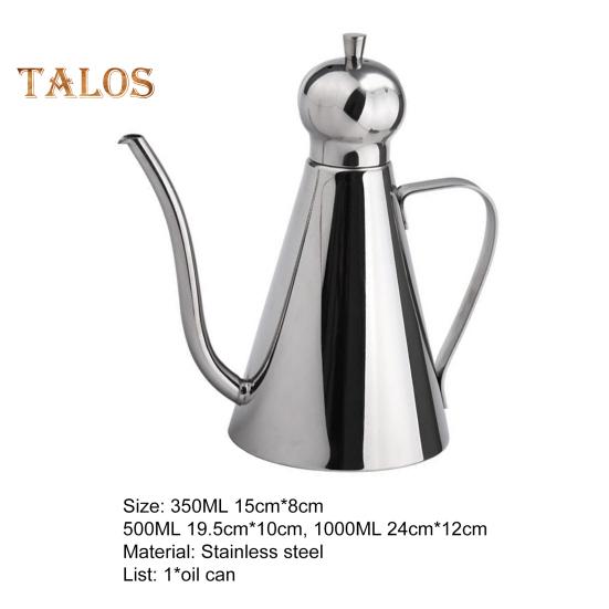 350ML/500ML/1000ML Oil Bottle with Breathable Hole Corrosion Resistant Lightweight Excellent Easy To Refill Vinegar Bottle