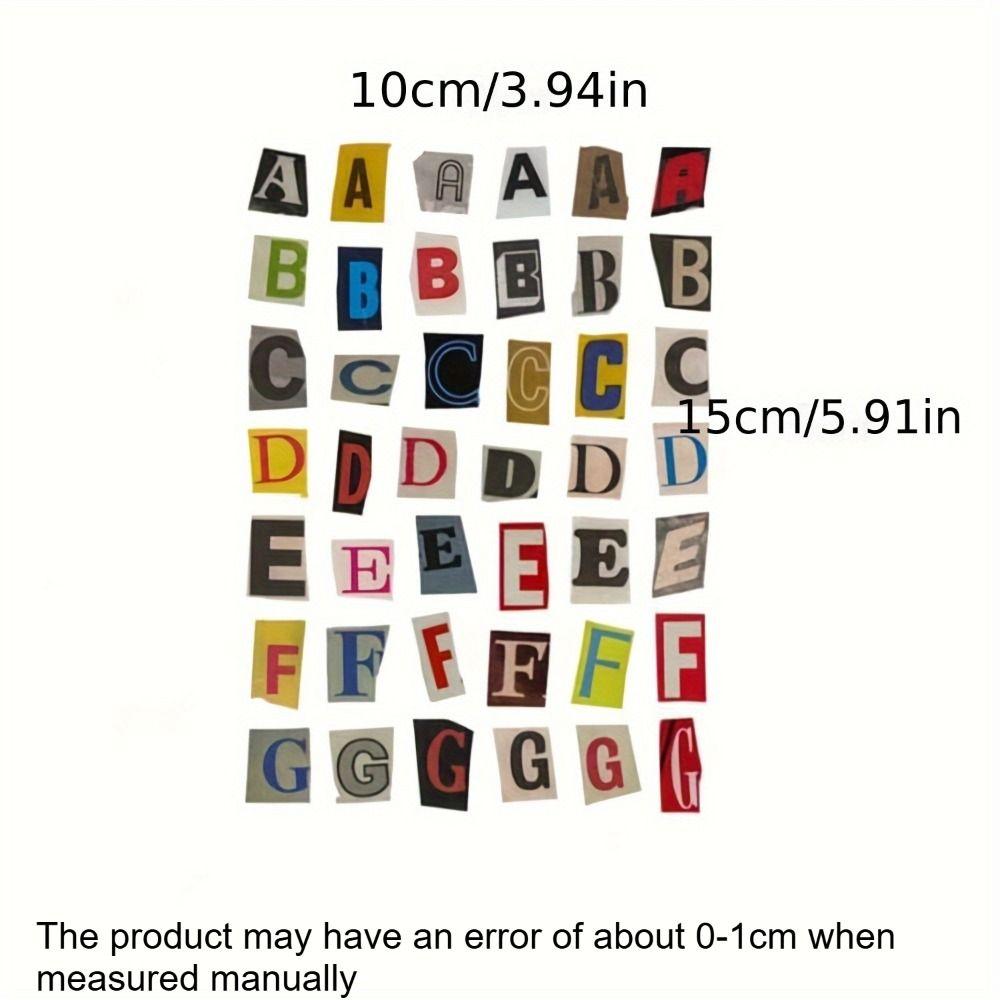 181pcs/4-Sheet Number Symbol Stickers Korea Ins Style Label Stickers  DIY Scrapbooking