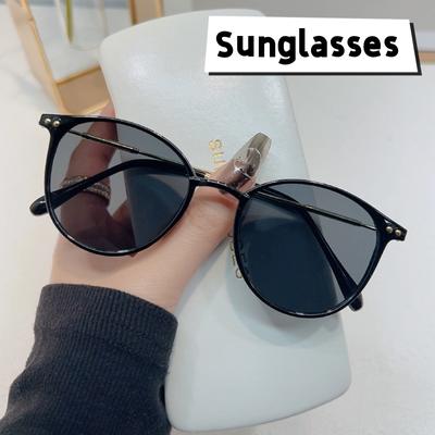 New Style Round Frame Sunglasses UV Proof Sun Glasses for Women Men Unisex Outdoor Travel Eyewear Sun Shades