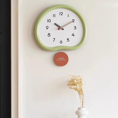 Aesthetic Wall Clocks Pendulum Clock Living Room Large Quartz Hanging Watch Household Modern Luxury Elegant Watches Decoration