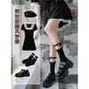Socks Women's Tube Socks Spring and Autumn Cute Bow Summer Jk Lolita Lolita Mary Jean Shoes Lace Lace
