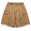 Fashion Summer Jean Shorts Men Elastic Waist Casual Shorts