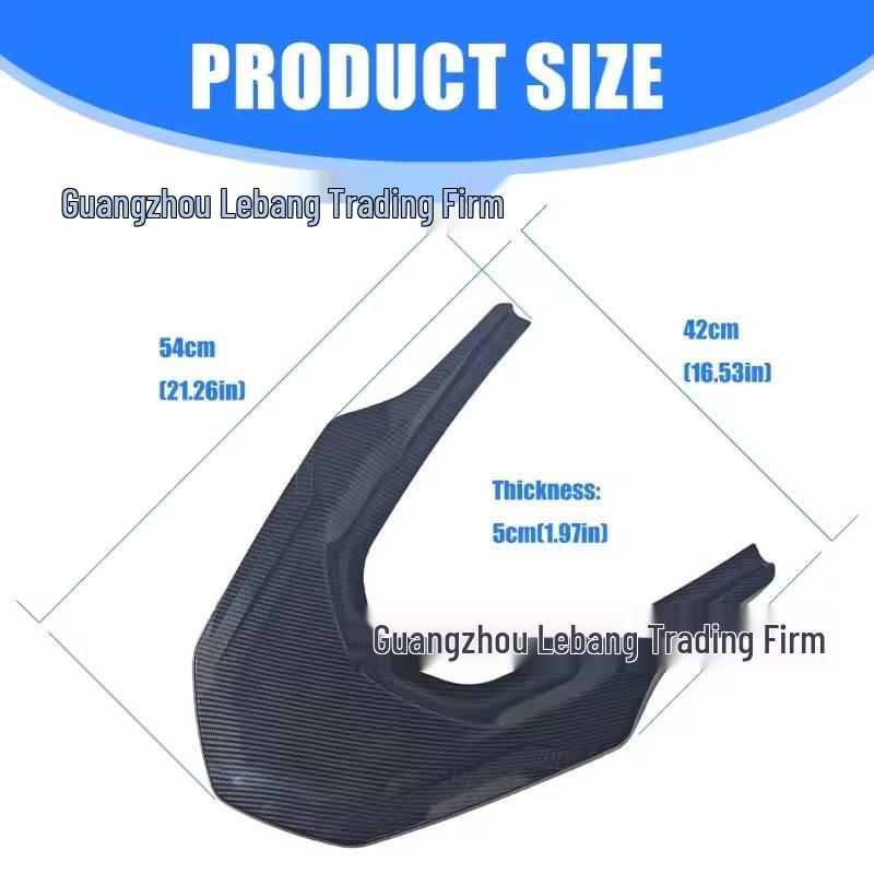 Honda PCX160 Rear Luggage Rack Carbon Fiber-Texture Fender Cover