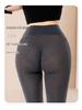 120D Seamless Velvet Pantyhose: Women's Autumn & Winter Tummy Control, Hip Lifting, Shaping Leggings