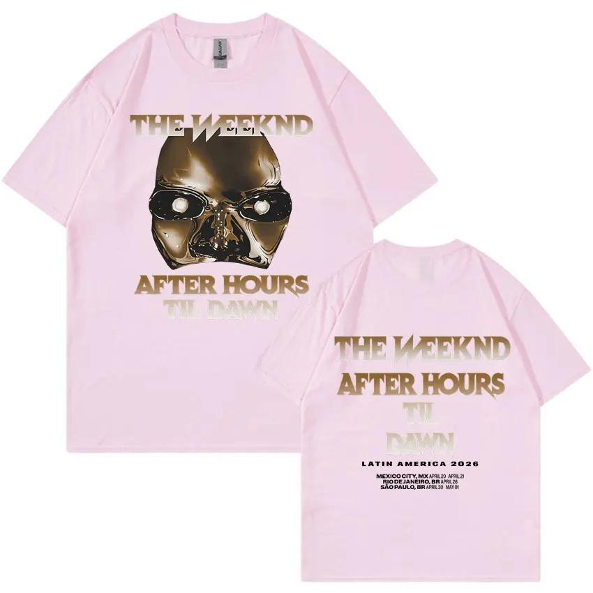 Black Oversized The Weeknd After Hours Til Dawn Tour Merch Women And Men T-shirts
