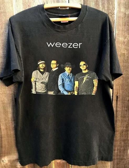 Weezer band 90s Black Short Sleeve Unisex T T-shirt 3XL