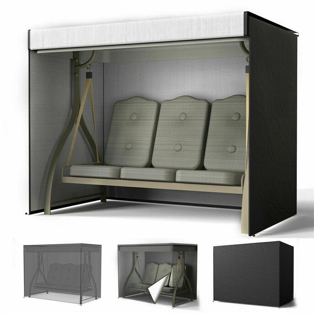 Outdoor-Schaukelabdeckung Sonnenschutz Allwetter-Schutz Schaukel-Baldachinabdeckung 210D