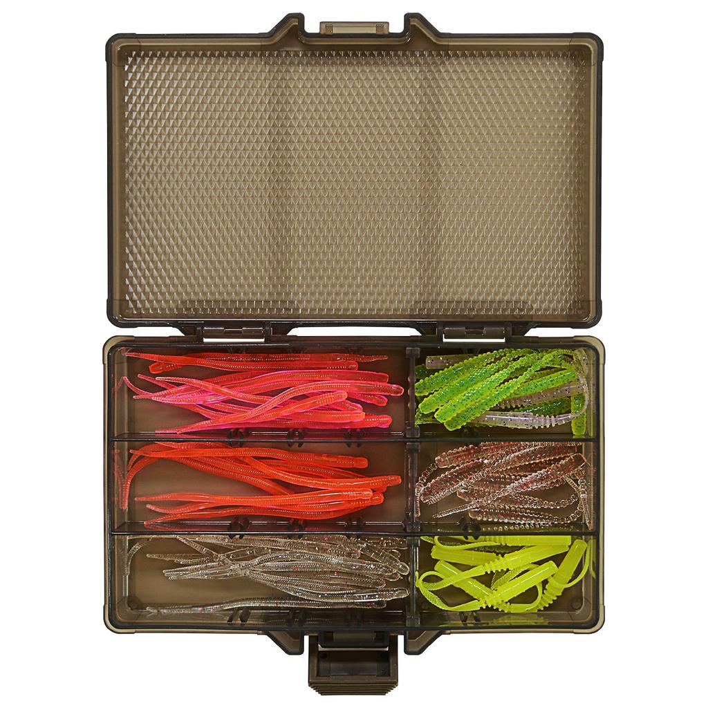 Daiichi Seiko Tackle Case MC Case Black Tackle Box Lure Case Worm Case Fishing #138P