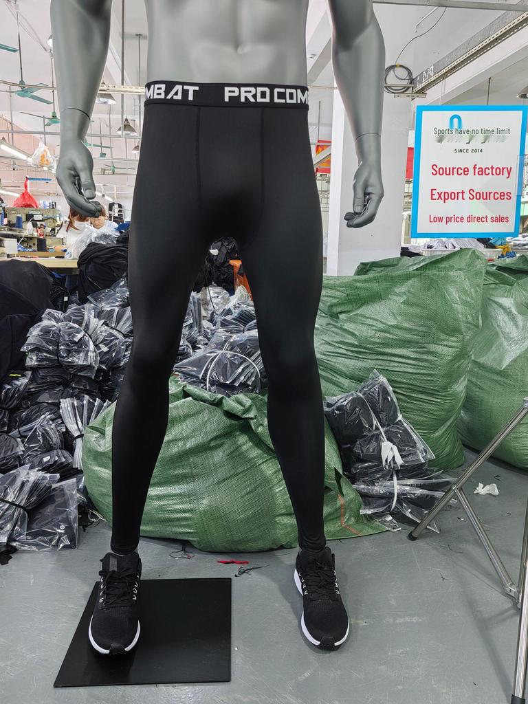 Men's Sci-Fi High Elasticity Quick-Dry Sports Set - Breathable, Tight Fit for Running & Basketball