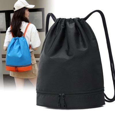 Bundle Bag, Drawstring Backpack, High-value Simple Outdoor Travel, Large-capacity Backpack, Sports and Fitness Training Bag.