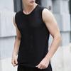 Camiseta sin mangas transpirable de malla para hombre, camisetas sin mangas de secado rápido, ropa de Fitness para gimnasio de verano