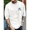 Men's Ski-Themed T-Shirt - Short Sleeve Round Neck Print - Summer Casual Wear & Ski Resort Apparel - Machine Washable (Regular Fit)