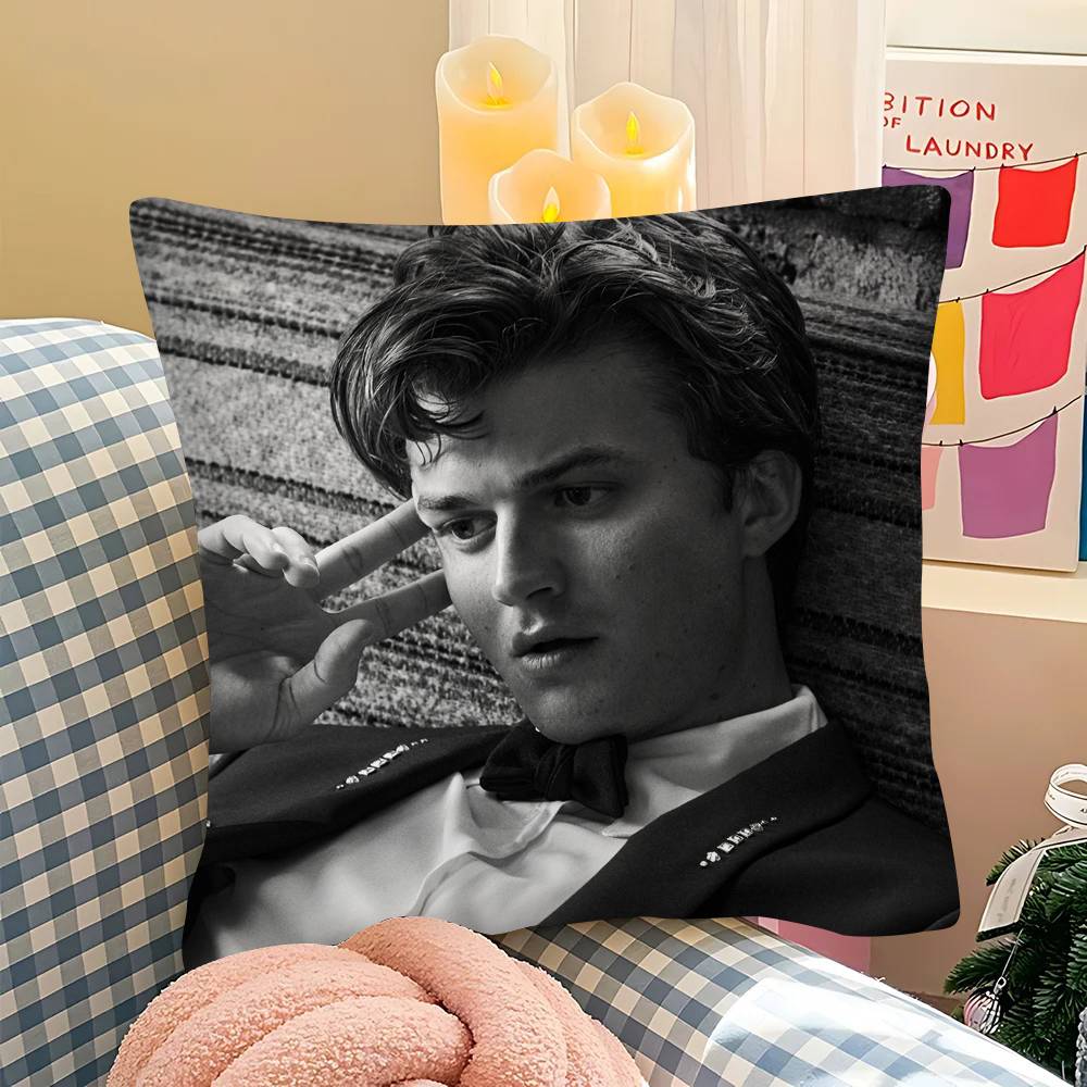 1Pc Actor Joe Cool Keery Pillow Case Fashion Square Pillowcase Bedroom Sofa Room Ins Decoration Leisure