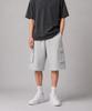 ADERNM Loose Flow Bermuda Cargo Pants Gray