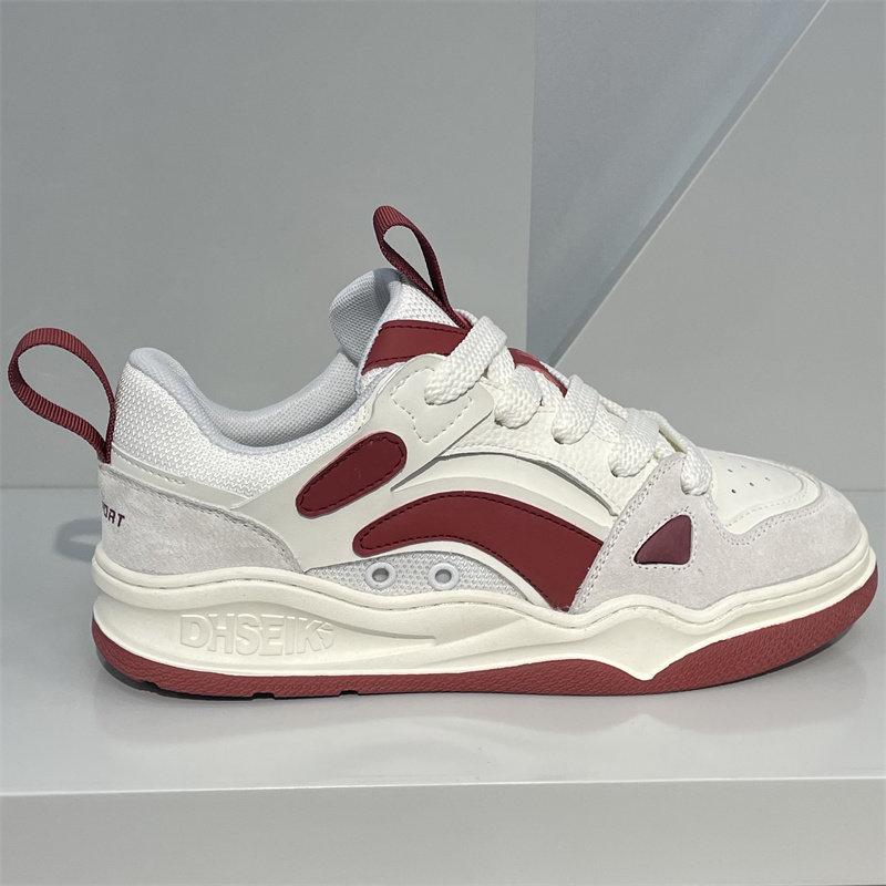 New comfortable and breathable low-top color matching sports and leisure board shoes tt