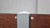 End cap for envelope post profile 40x40 20 PCS BLACK