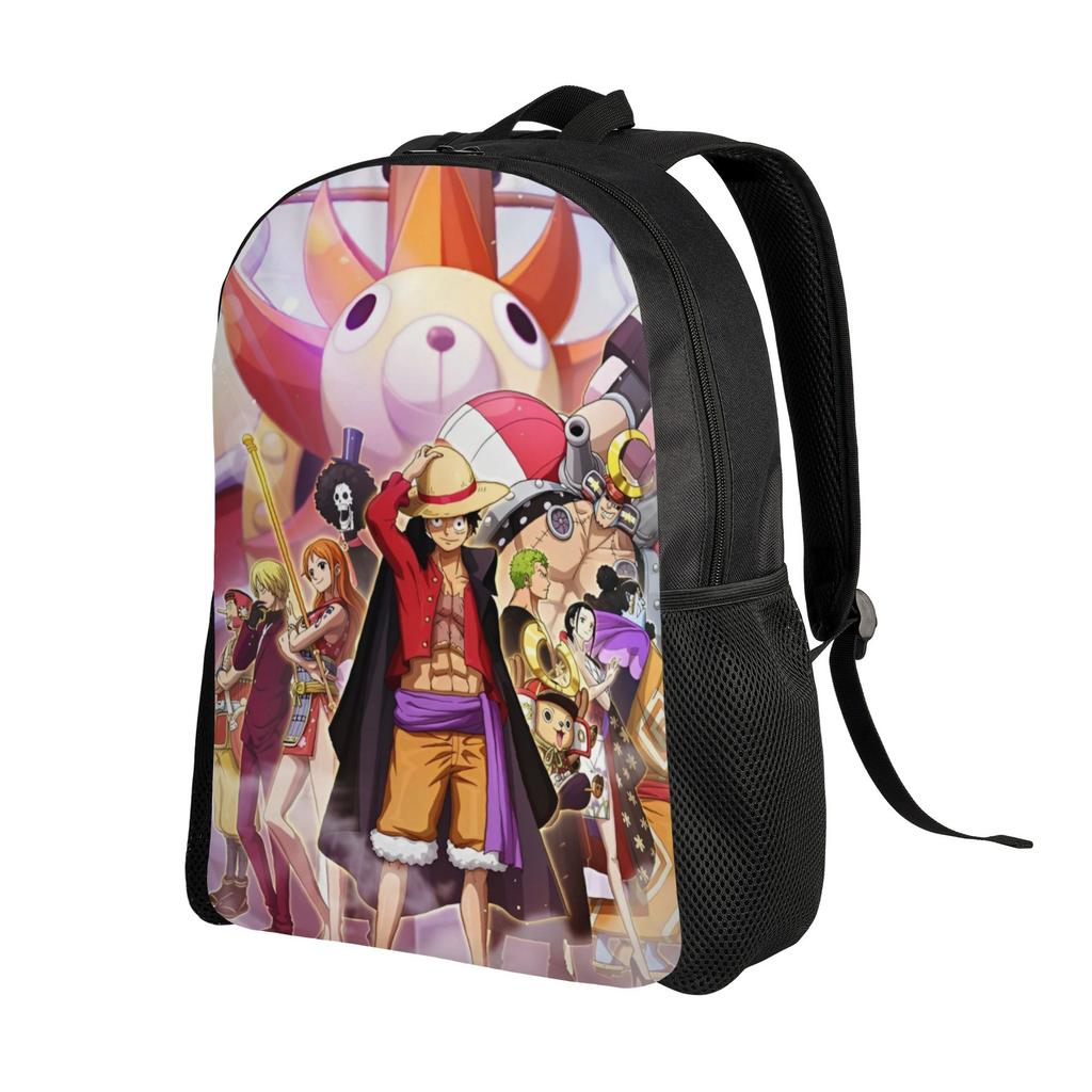 Zaino Moda Anime One Piece per Outdoor, Scuola Superiore, Escursionismo, Viaggio, Daypack per Uomini, Donne, Borsa a Spalla per College