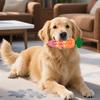 Silikon Karotte Hund Kauspielzeug Bissfest Langeweile Stressabbau Rettich Form Haustier Spielzeug Quietschend Welpen Zahnen Reinigung