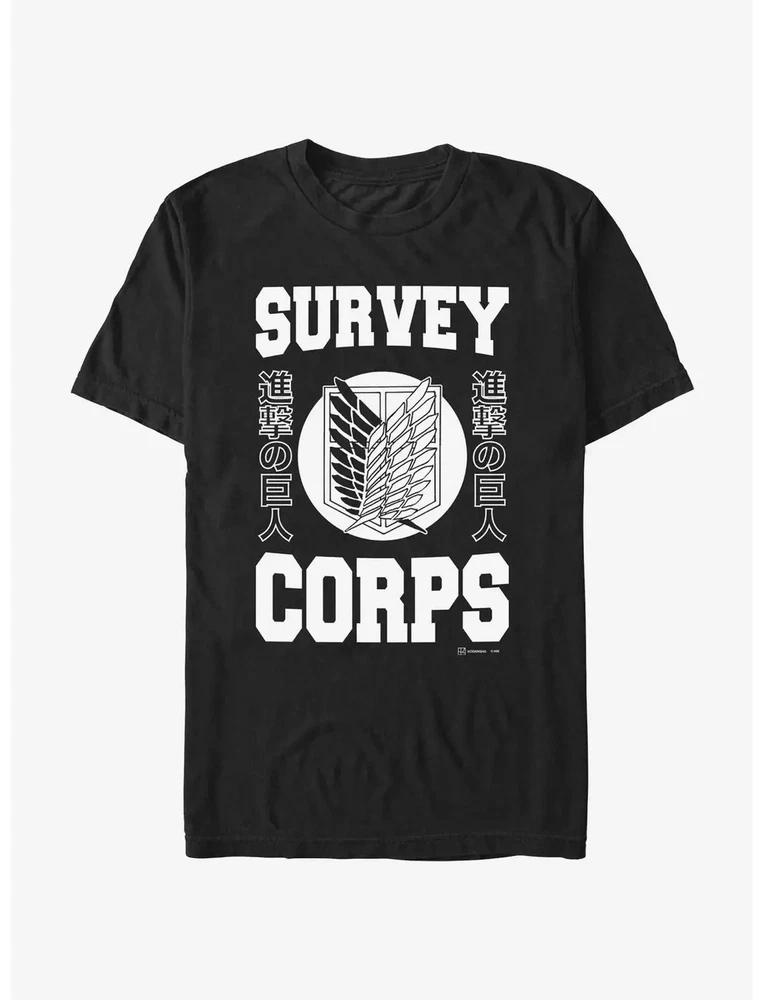 Anime Attack On Titan Scout RegiUnisext Badge T Shirt Size S 4XL Gift For Friends S