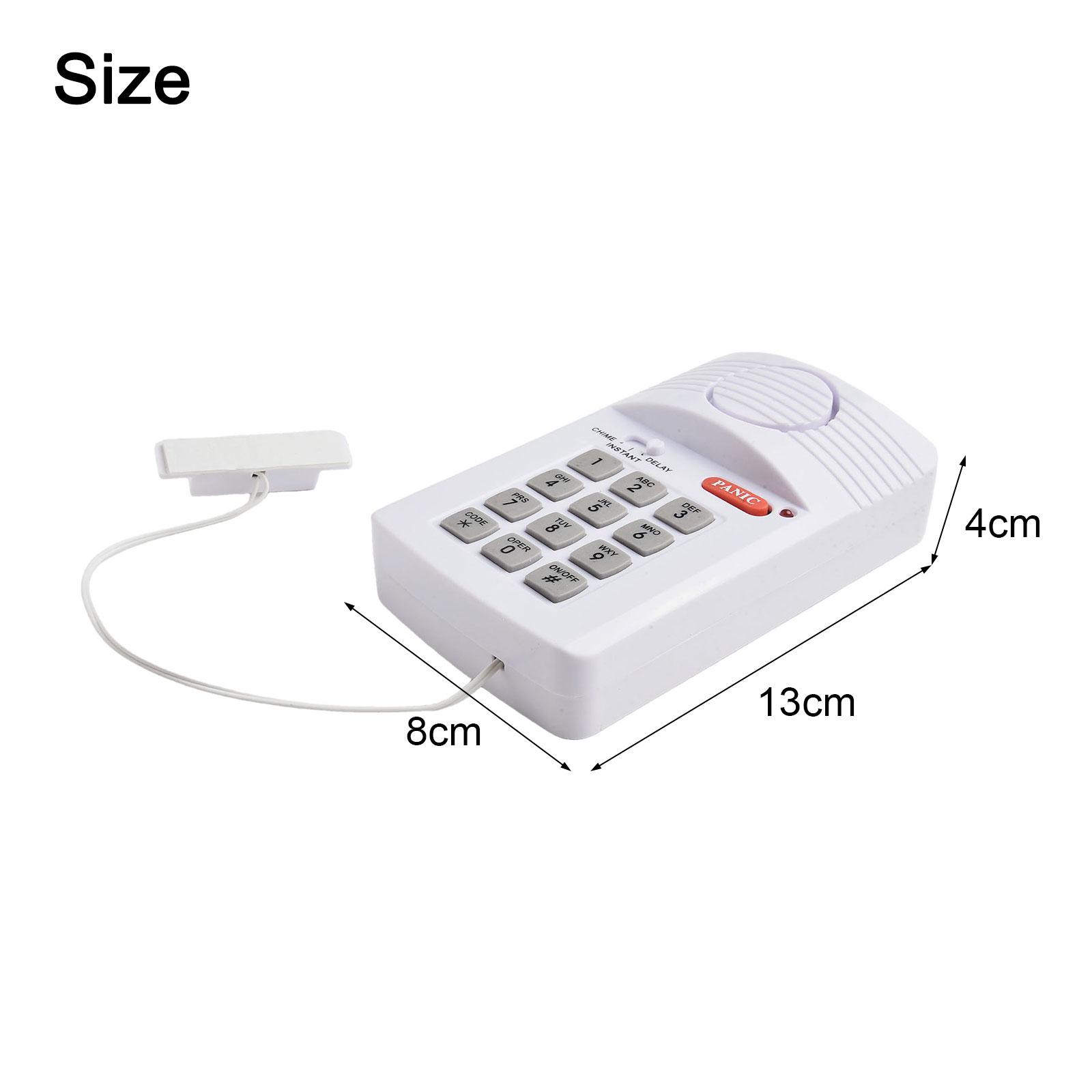 

Battery Backup Alarm White Home Security Alarm Wireless Connectivity Entry And Exit Delay Indoor Use Only Magnetic Strip Sensor China Mainland