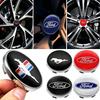 4pcs 56mm 60mm Wheel Center Caps Hub Badge Car Rims Cover Hubcap Sticker For Fiesta Ranger Mondeo Escape Ecosport Explorer