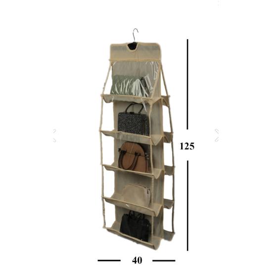 

Bag Organizer Hanging Closet Organizer with 10 Pockets
