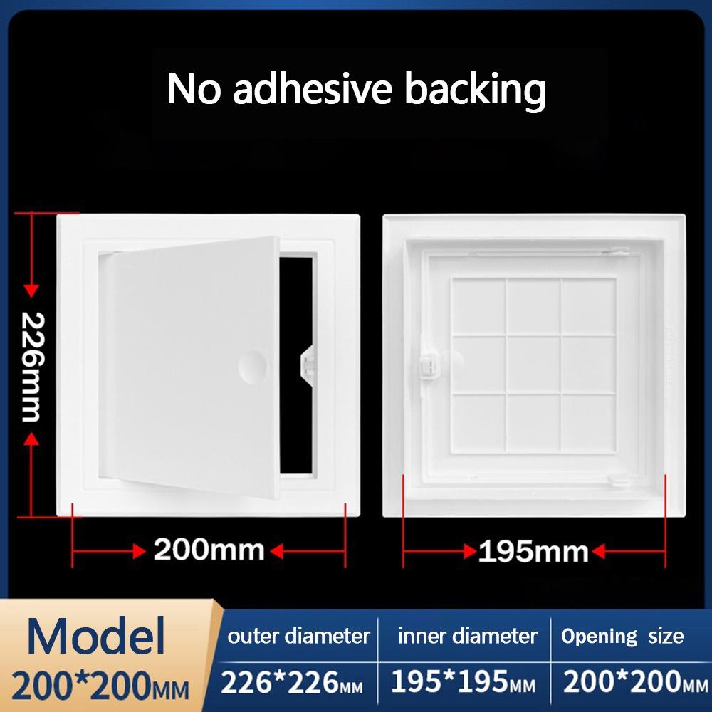 Plastikowa Klapka Otwierana Płyta Pokrywająca Typu Dociskanego Otwór Rewizyjny Drzwiczki Dostępu na Zawiasach Drzwi Ściana Sufit