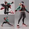 New Thousand Value Practice Parallel Universe Miles Spider Man Super Mobile Handheld Toy Marvel Doll Model Gift