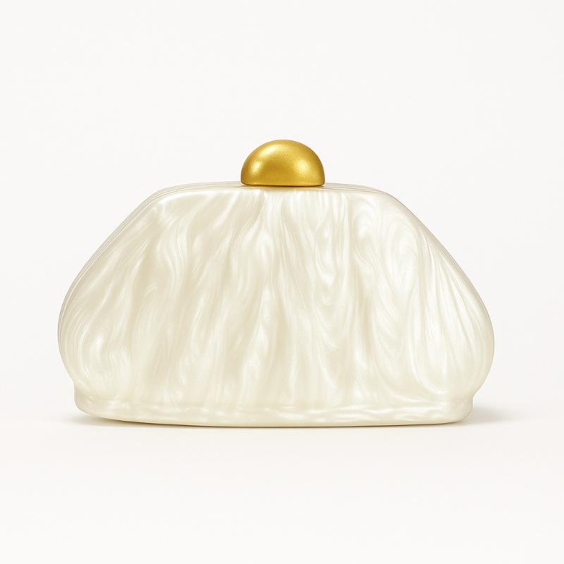 

Acrylic Clutch Bag Crossbody Evening Wedding Shoulder Seashell New Fashion Luxury Bags Exact Replicas Brands Women s Purse 2025 20.5x6x10.5cm