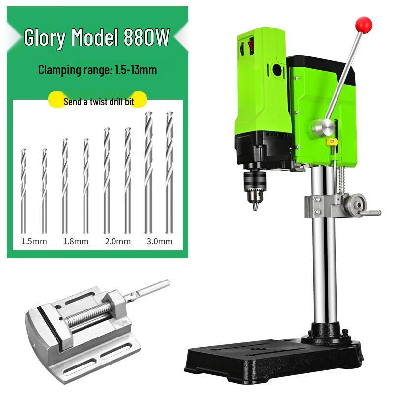 Jia Shuer 880W Mini Household Bench Drill CN Plug (adapter Included)