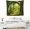 A Secret Forest Healing Tapestry, The Living Room Transforms Into A Fairy Tale In A Second, Decorated With A Party Atmosphere