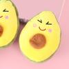 Hund Backenzahn Spielzeug Bissfest Weich Bequem Niedliche Avocado Form Haustier Hund Kauen Geräusch Spielzeug Haustierbedarf