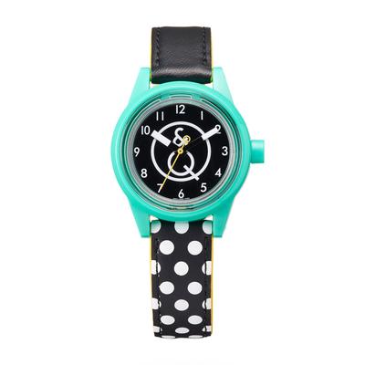 [Citizen Watch] Cue and Cue Smile Solar Solar Analog Mini Series Waterproof Urethane Belt Dot Pattern RP01J033 Black
