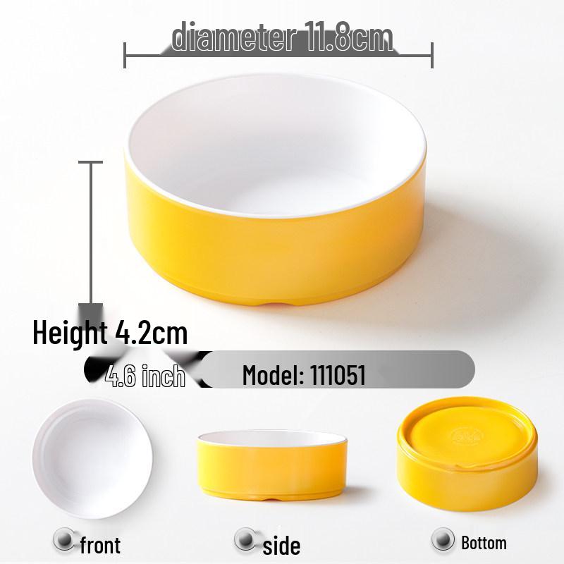 Melamine Imitation Porcelain Steamed Egg Bowl - Durable Small Catering Dish